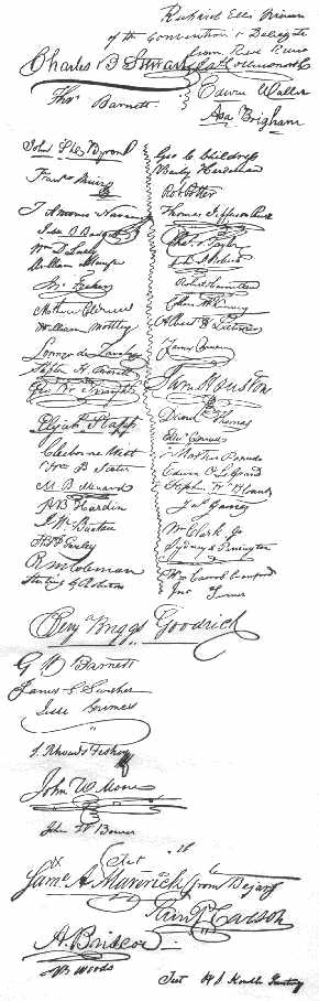 Signers of the Texas Decl. of Ind.